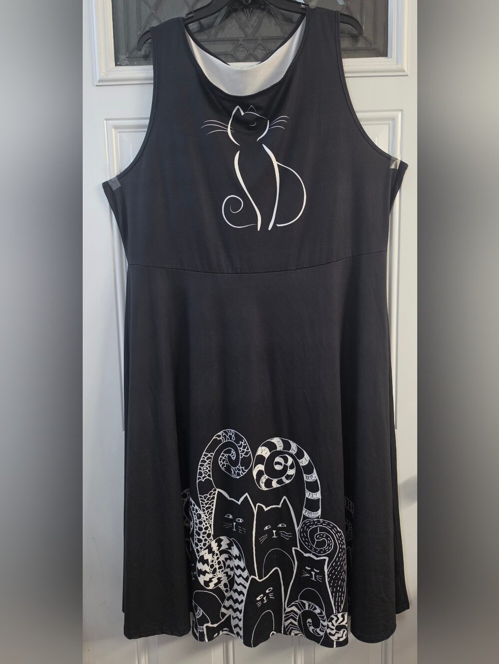 Source Unknown Womens Cute Cat Dress